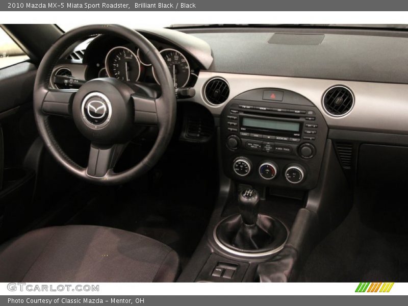 Brilliant Black / Black 2010 Mazda MX-5 Miata Sport Roadster