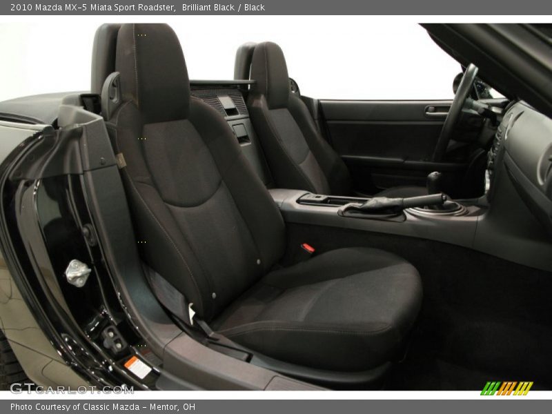 Brilliant Black / Black 2010 Mazda MX-5 Miata Sport Roadster