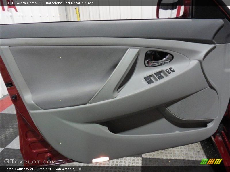 Barcelona Red Metallic / Ash 2011 Toyota Camry LE