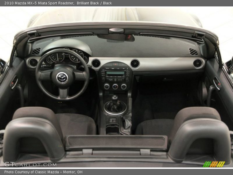 Brilliant Black / Black 2010 Mazda MX-5 Miata Sport Roadster