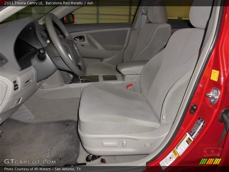 Barcelona Red Metallic / Ash 2011 Toyota Camry LE