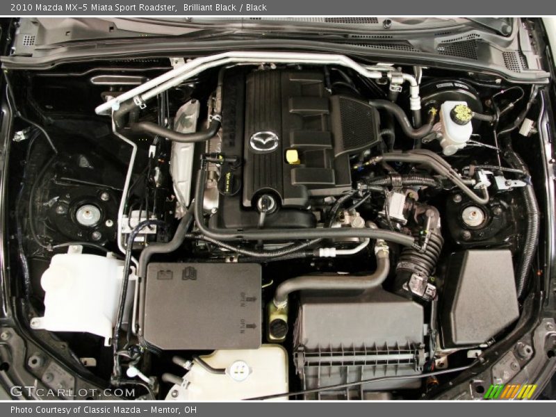 Brilliant Black / Black 2010 Mazda MX-5 Miata Sport Roadster