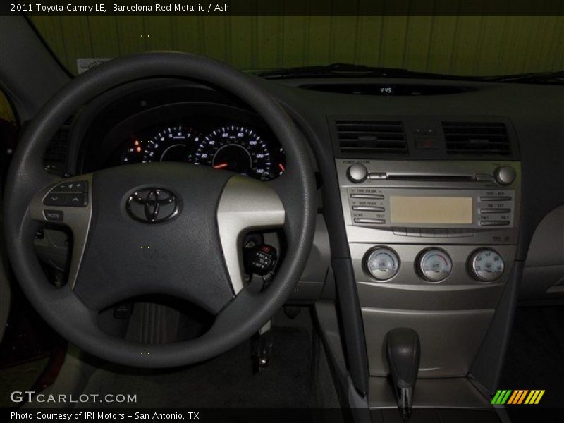 Barcelona Red Metallic / Ash 2011 Toyota Camry LE