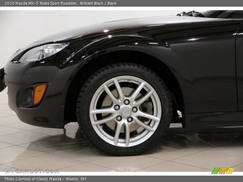 Brilliant Black / Black 2010 Mazda MX-5 Miata Sport Roadster