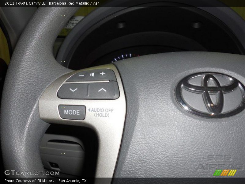 Barcelona Red Metallic / Ash 2011 Toyota Camry LE