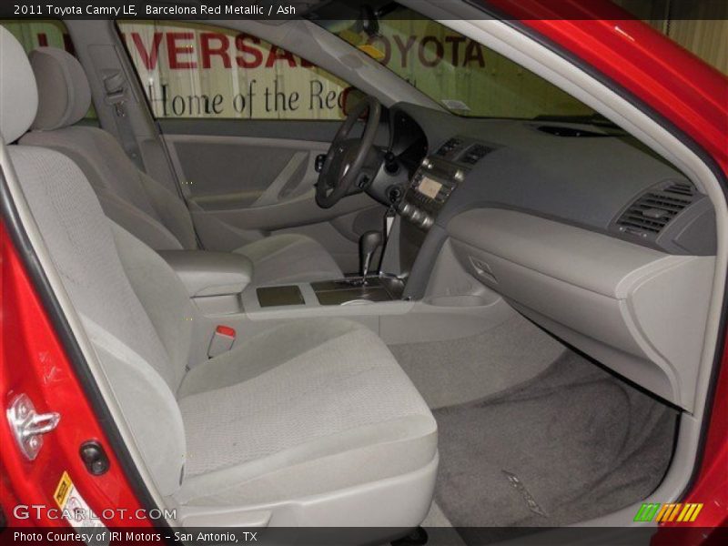 Barcelona Red Metallic / Ash 2011 Toyota Camry LE