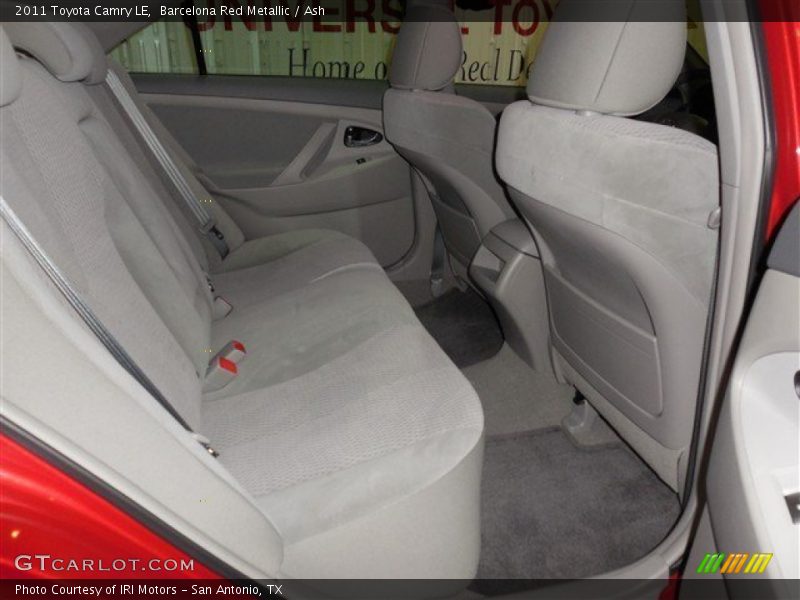 Barcelona Red Metallic / Ash 2011 Toyota Camry LE