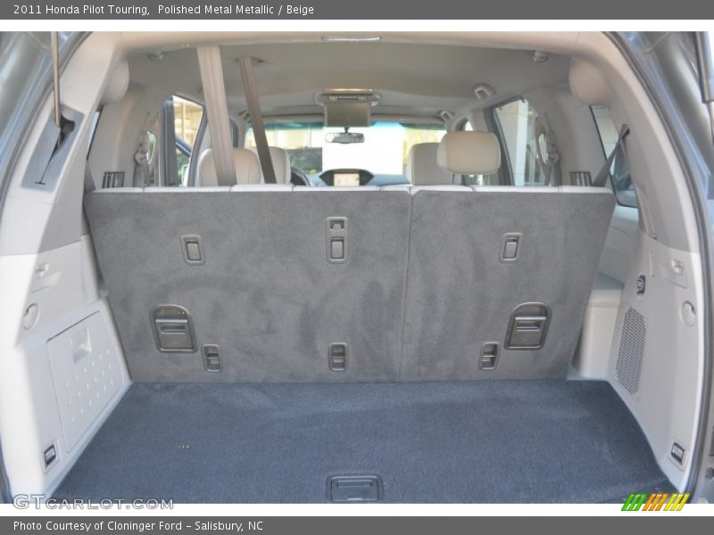Polished Metal Metallic / Beige 2011 Honda Pilot Touring
