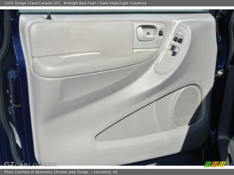 Midnight Blue Pearl / Dark Khaki/Light Graystone 2005 Dodge Grand Caravan SXT