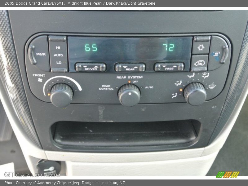 Midnight Blue Pearl / Dark Khaki/Light Graystone 2005 Dodge Grand Caravan SXT