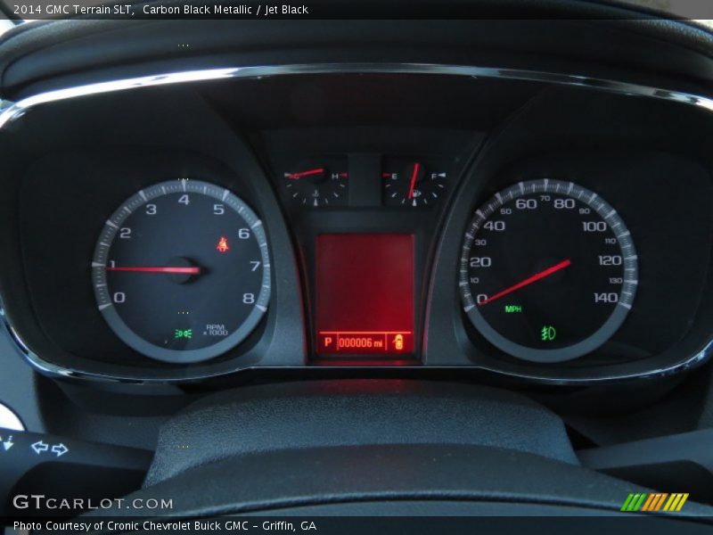 Carbon Black Metallic / Jet Black 2014 GMC Terrain SLT