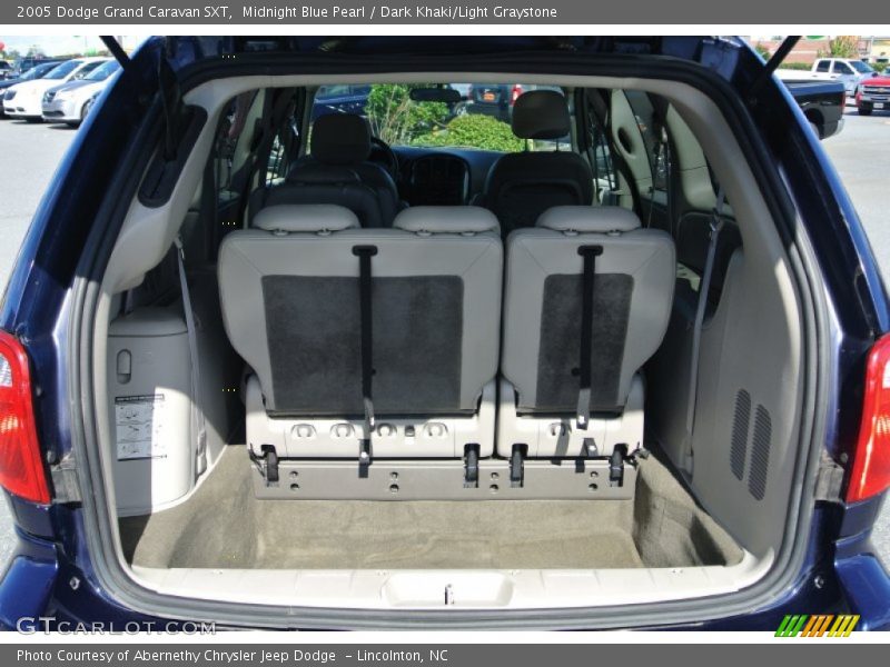 Midnight Blue Pearl / Dark Khaki/Light Graystone 2005 Dodge Grand Caravan SXT