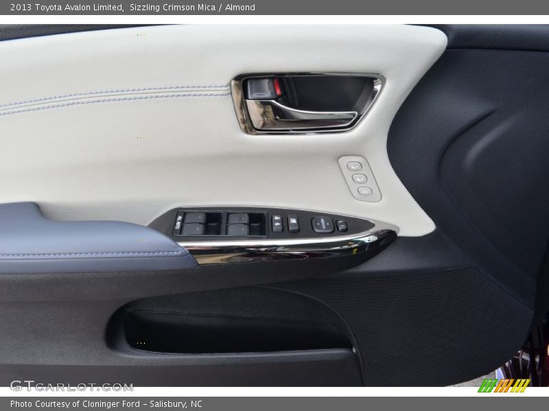 Sizzling Crimson Mica / Almond 2013 Toyota Avalon Limited