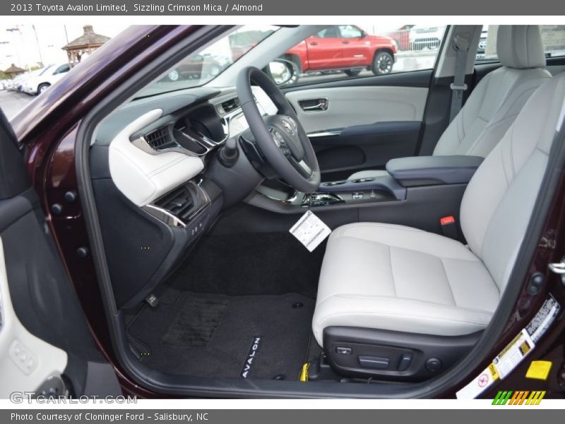 Sizzling Crimson Mica / Almond 2013 Toyota Avalon Limited