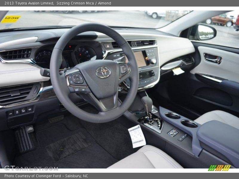 Sizzling Crimson Mica / Almond 2013 Toyota Avalon Limited