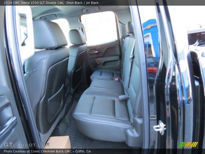 Rear Seat of 2014 Sierra 1500 SLT Double Cab