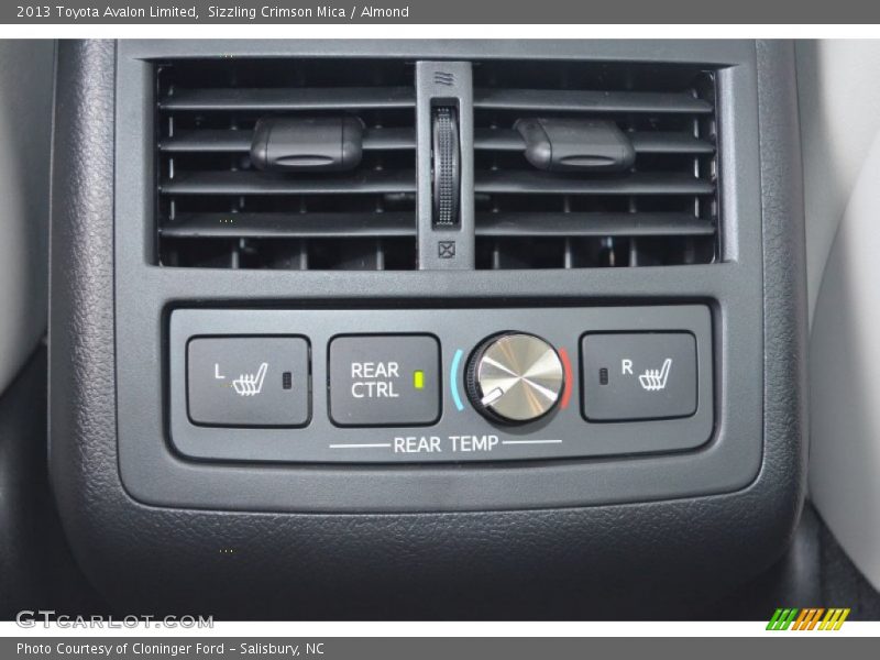 Sizzling Crimson Mica / Almond 2013 Toyota Avalon Limited