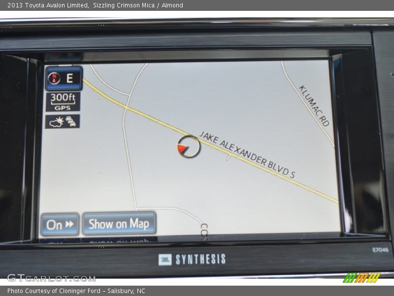 Sizzling Crimson Mica / Almond 2013 Toyota Avalon Limited