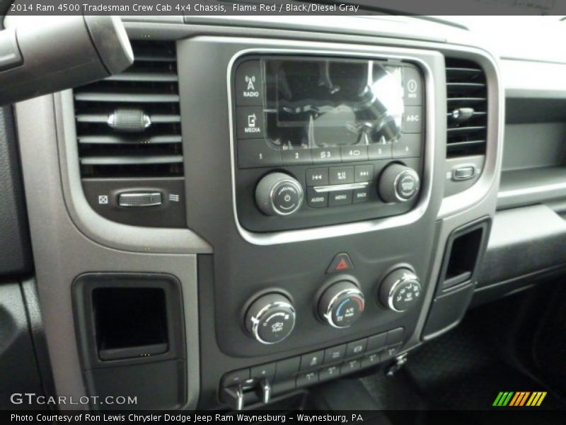 Controls of 2014 4500 Tradesman Crew Cab 4x4 Chassis