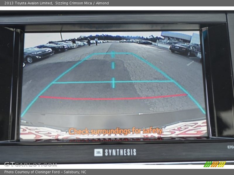 Sizzling Crimson Mica / Almond 2013 Toyota Avalon Limited