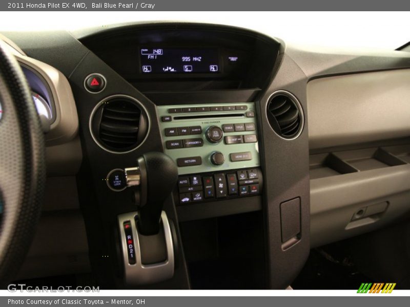 Bali Blue Pearl / Gray 2011 Honda Pilot EX 4WD