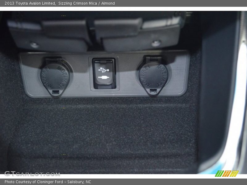 Sizzling Crimson Mica / Almond 2013 Toyota Avalon Limited