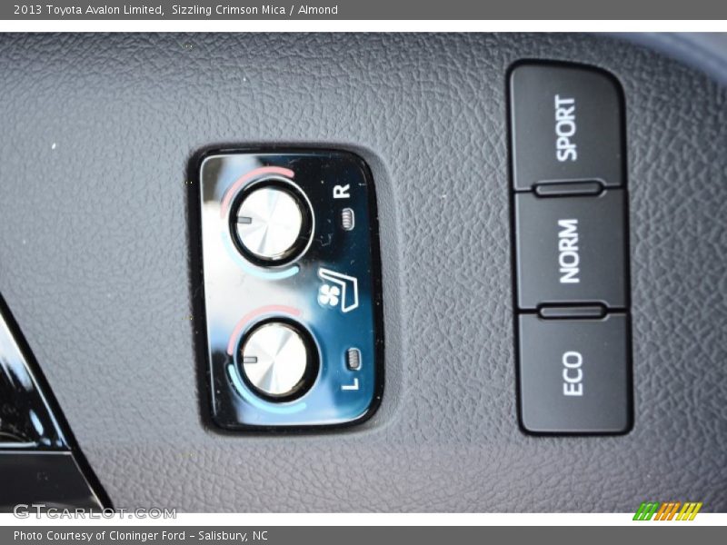 Sizzling Crimson Mica / Almond 2013 Toyota Avalon Limited