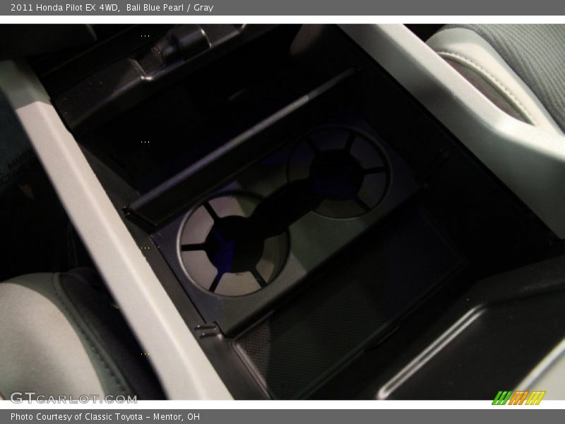 Bali Blue Pearl / Gray 2011 Honda Pilot EX 4WD