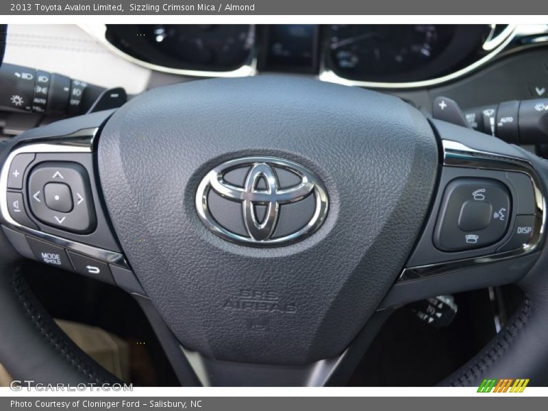 Sizzling Crimson Mica / Almond 2013 Toyota Avalon Limited