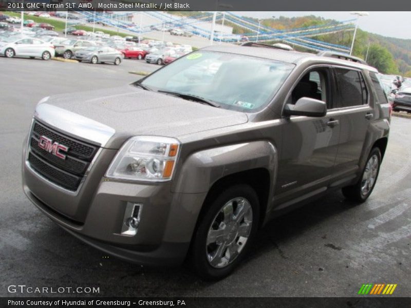 Mocha Steel Metallic / Jet Black 2011 GMC Terrain SLT AWD