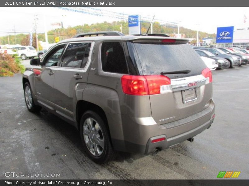 Mocha Steel Metallic / Jet Black 2011 GMC Terrain SLT AWD