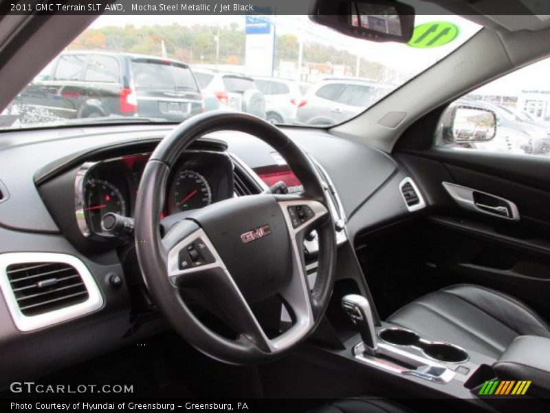 Mocha Steel Metallic / Jet Black 2011 GMC Terrain SLT AWD