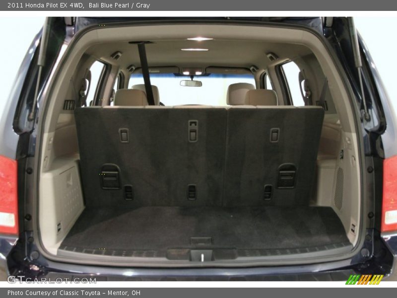 Bali Blue Pearl / Gray 2011 Honda Pilot EX 4WD