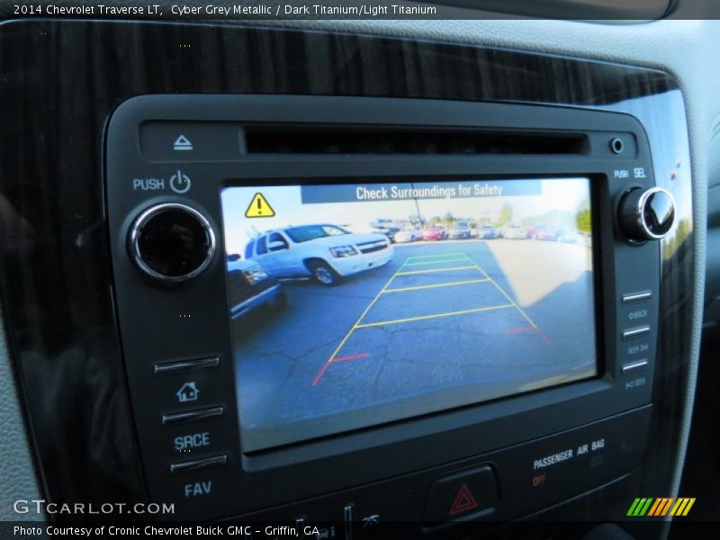 Cyber Grey Metallic / Dark Titanium/Light Titanium 2014 Chevrolet Traverse LT