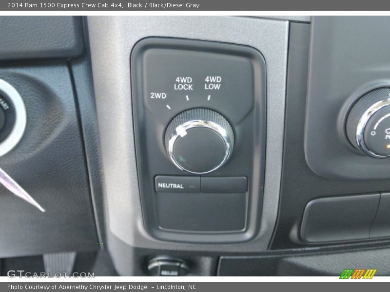 Black / Black/Diesel Gray 2014 Ram 1500 Express Crew Cab 4x4