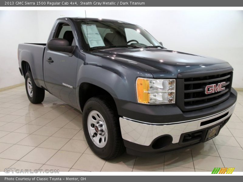 Stealth Gray Metallic / Dark Titanium 2013 GMC Sierra 1500 Regular Cab 4x4