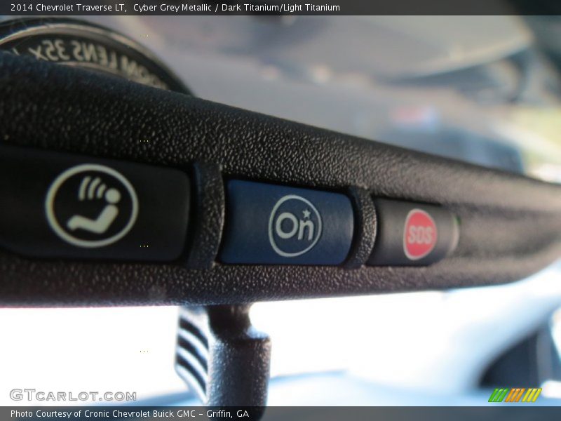 Cyber Grey Metallic / Dark Titanium/Light Titanium 2014 Chevrolet Traverse LT