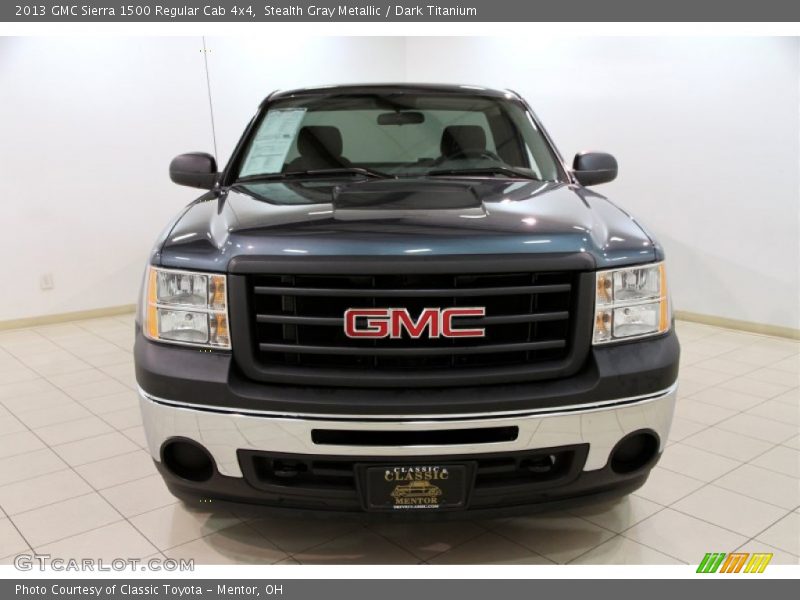 Stealth Gray Metallic / Dark Titanium 2013 GMC Sierra 1500 Regular Cab 4x4