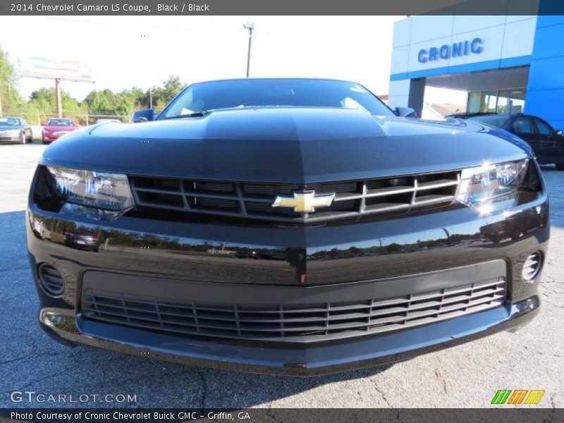 Black / Black 2014 Chevrolet Camaro LS Coupe