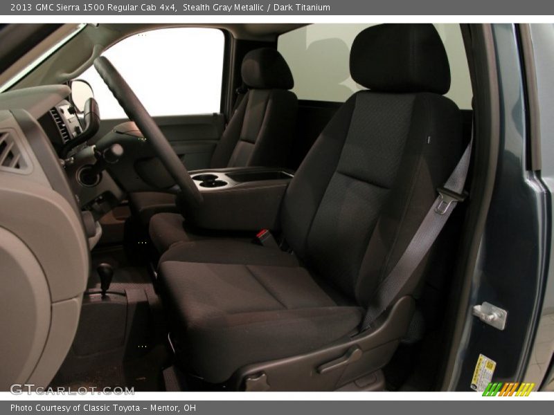 Stealth Gray Metallic / Dark Titanium 2013 GMC Sierra 1500 Regular Cab 4x4