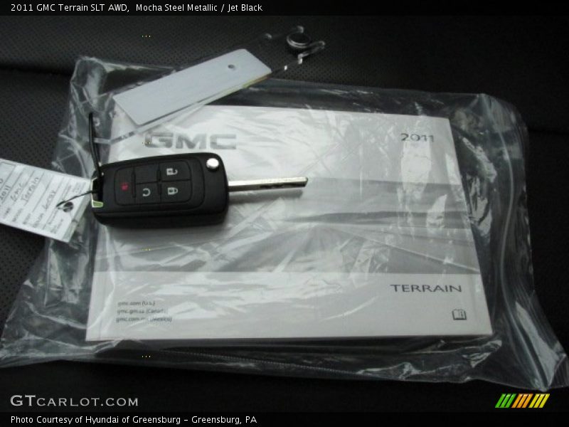 Mocha Steel Metallic / Jet Black 2011 GMC Terrain SLT AWD