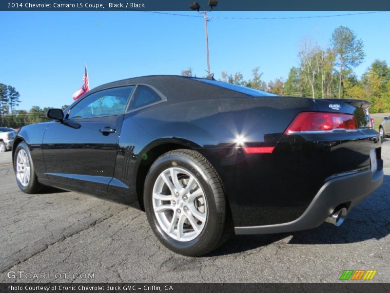Black / Black 2014 Chevrolet Camaro LS Coupe
