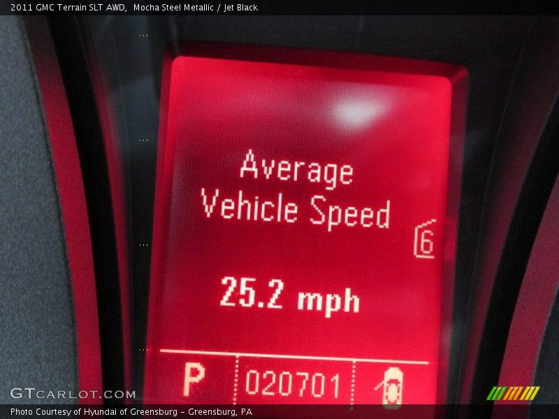 Mocha Steel Metallic / Jet Black 2011 GMC Terrain SLT AWD