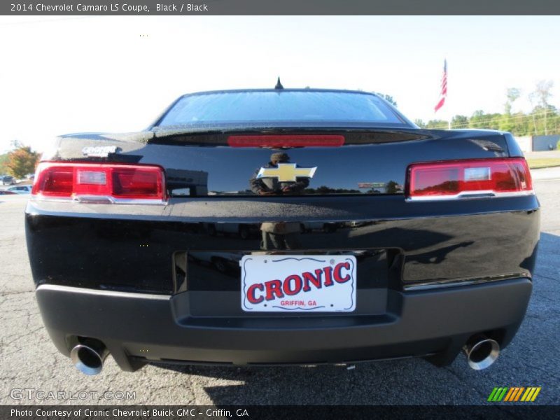 Black / Black 2014 Chevrolet Camaro LS Coupe