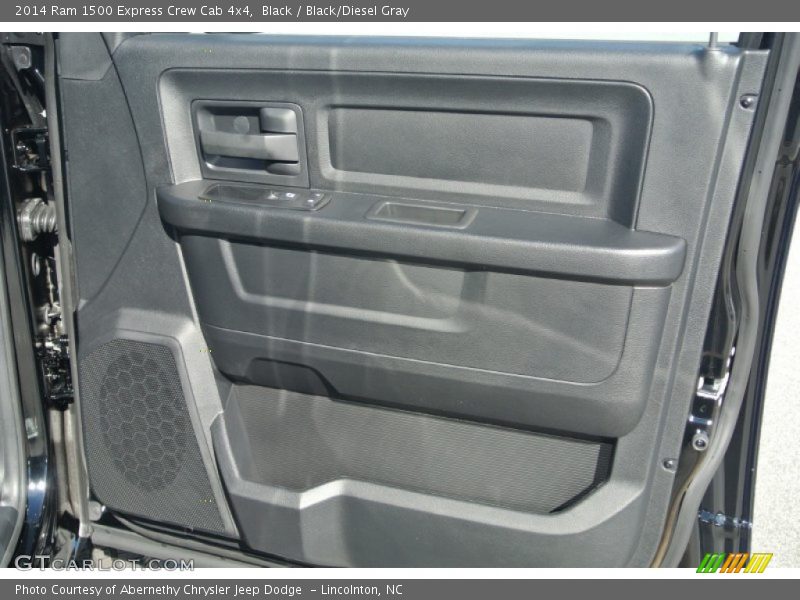 Black / Black/Diesel Gray 2014 Ram 1500 Express Crew Cab 4x4