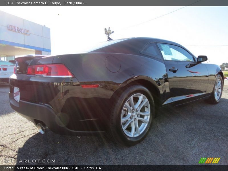 Black / Black 2014 Chevrolet Camaro LS Coupe