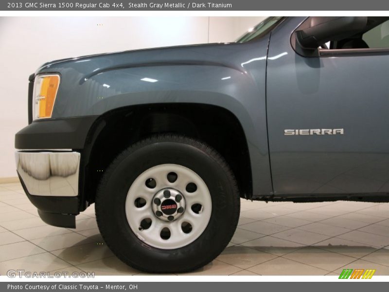 Stealth Gray Metallic / Dark Titanium 2013 GMC Sierra 1500 Regular Cab 4x4