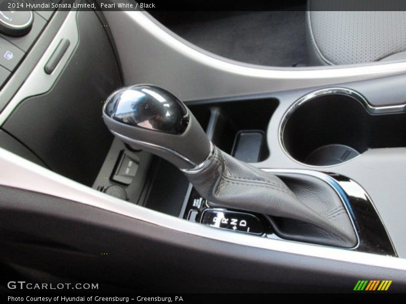 Pearl White / Black 2014 Hyundai Sonata Limited