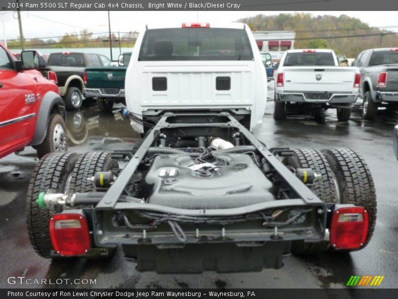 Bright White / Black/Diesel Gray 2014 Ram 5500 SLT Regular Cab 4x4 Chassis