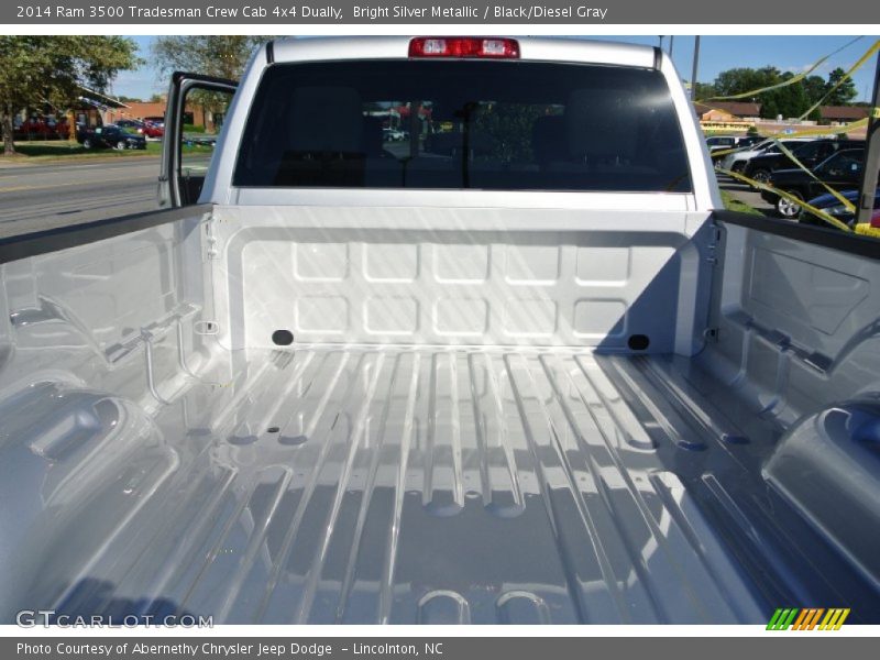 Bright Silver Metallic / Black/Diesel Gray 2014 Ram 3500 Tradesman Crew Cab 4x4 Dually